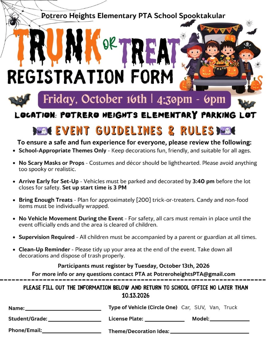 registration form